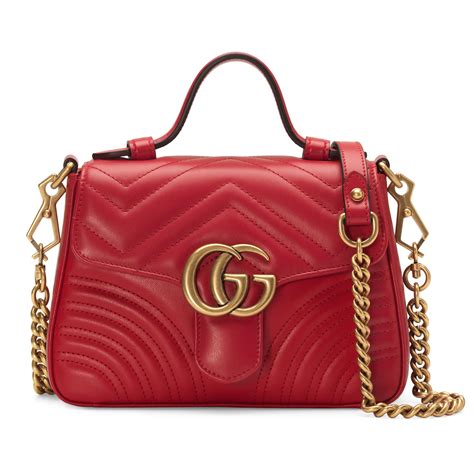 gucci gg marmont red|Gucci red marmont bag small.